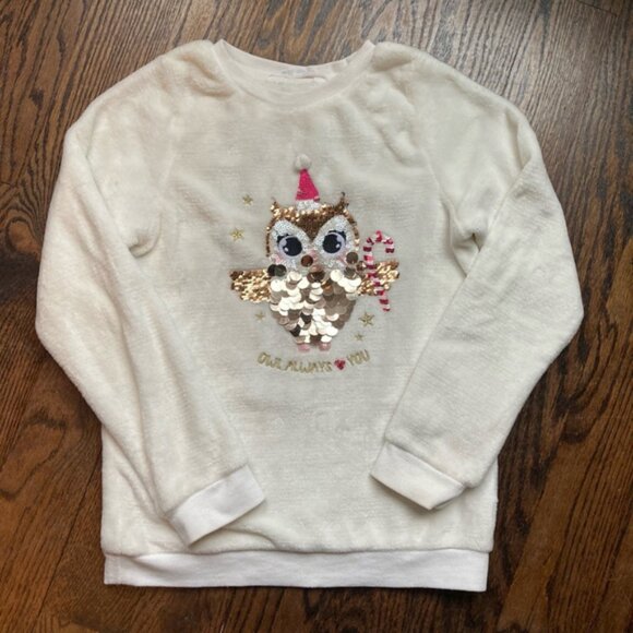 Other - Girls HM Sweater 8-10 White Gold